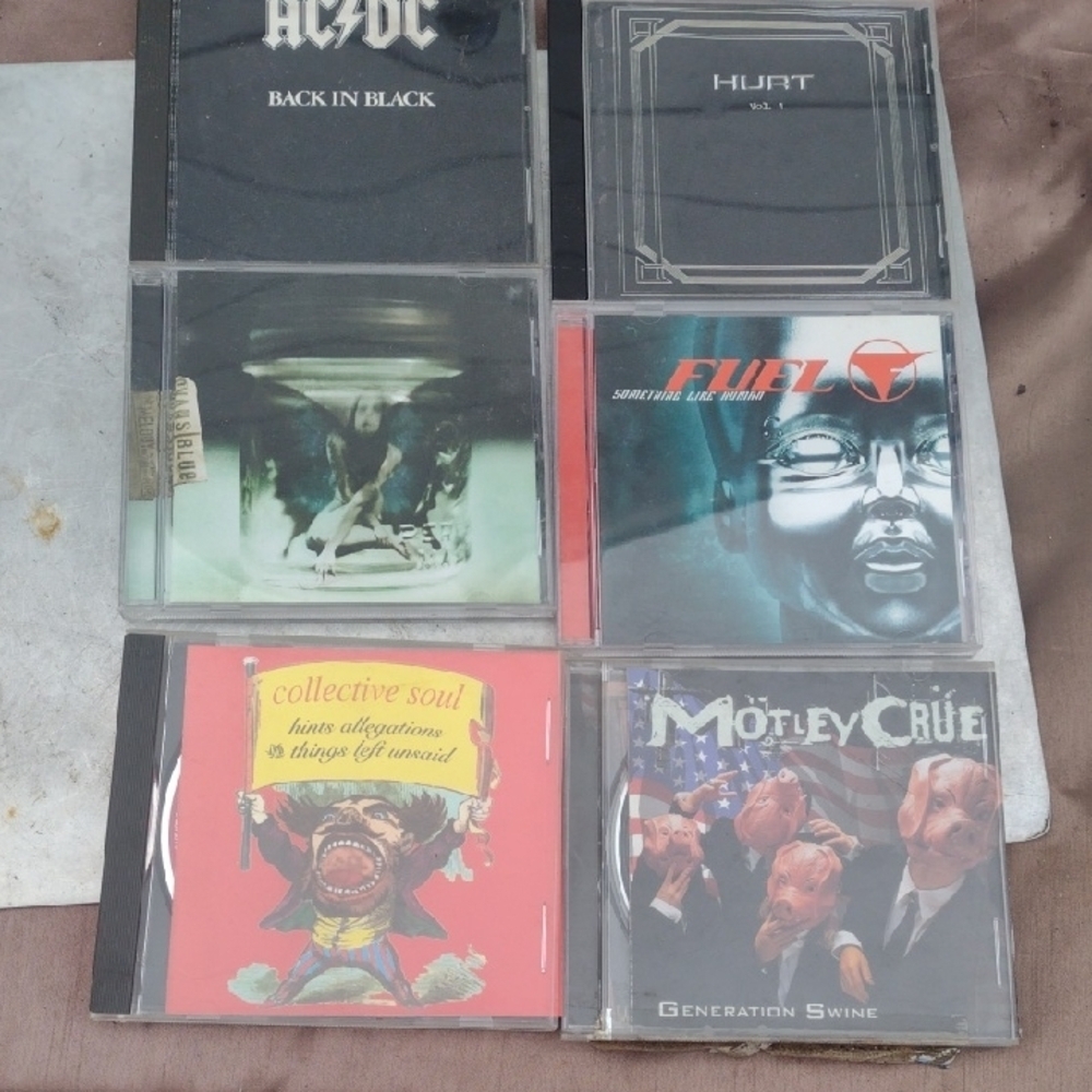 Rock and Metal CD Collection
